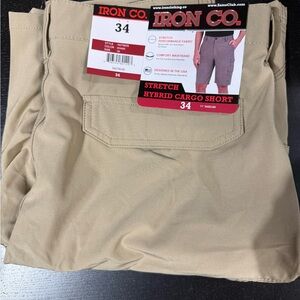 Men's Tan Cargo Shorts